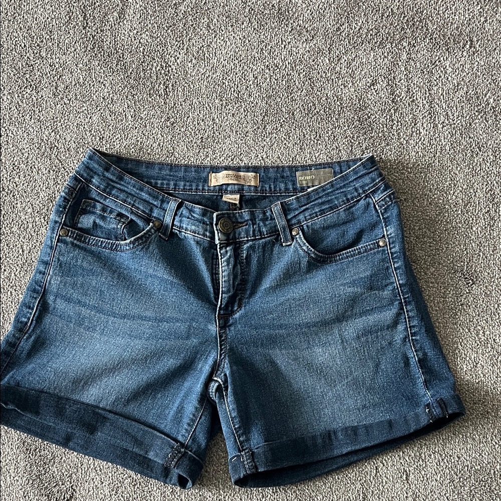 Vintage America Blues Women’s Dark Blue Jean Shorts